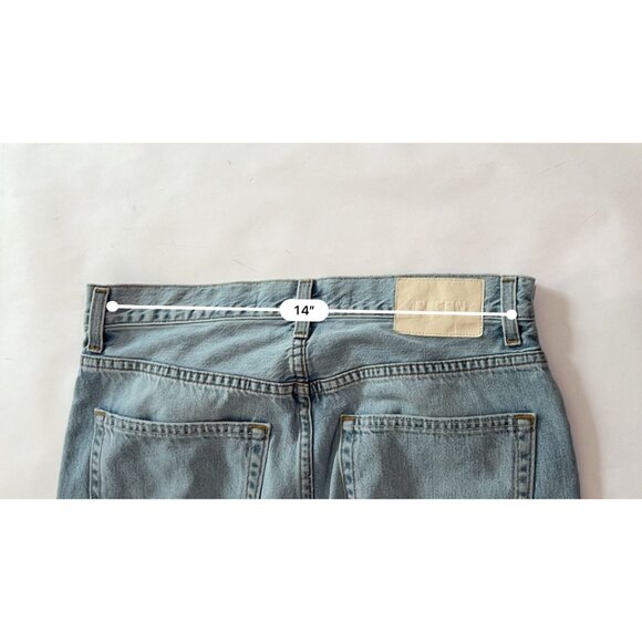 GRLFRND Blue Flare & Wide Leg Jeans - Picture 6 of 8